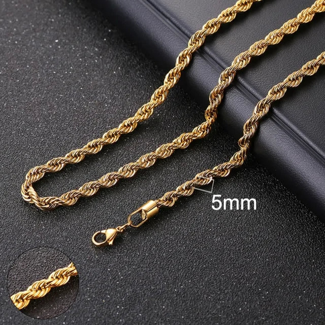 Unisex Cuban Chain Necklace